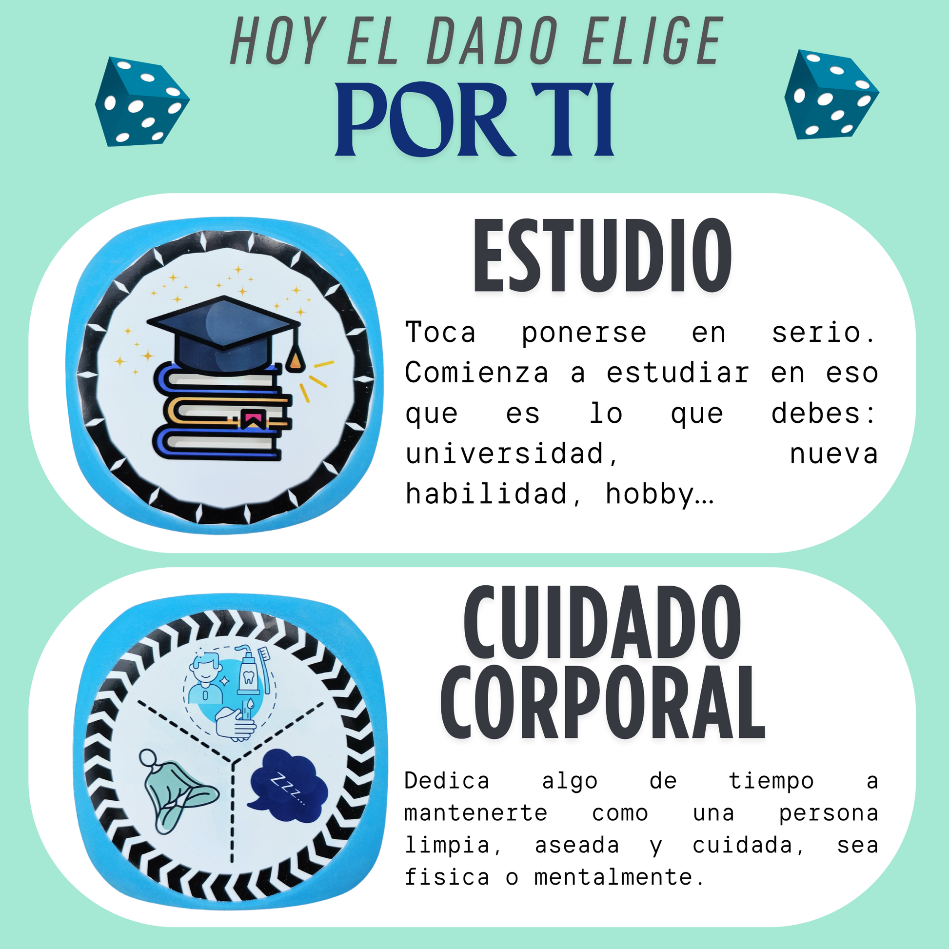 Dice-ON | El dado anti-procrastinación